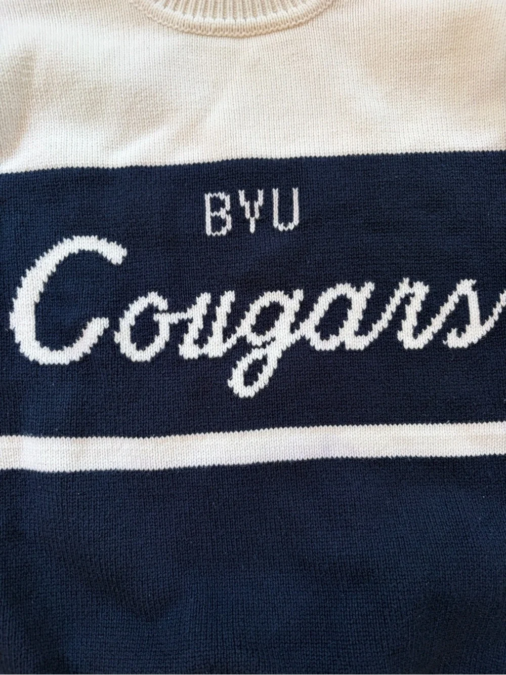 Hillflint BYU cougars knit cotton blend logo Brigham Young University - medium - Picture 2 of 8